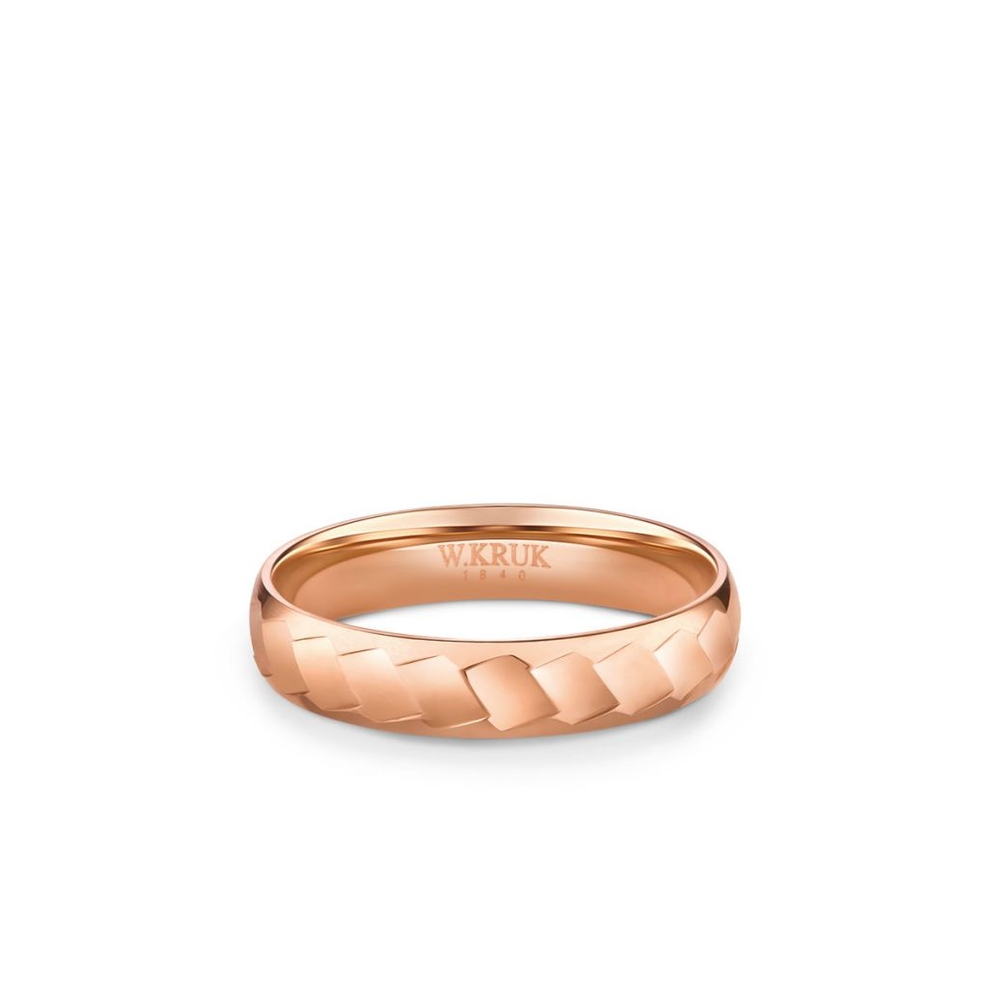 Obrączka złota SHINY męska