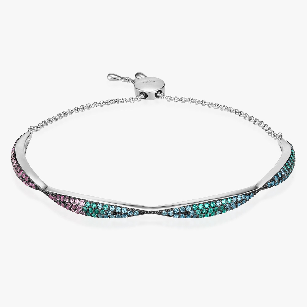 Bransoleta srebrna Preludium Paradise Birds