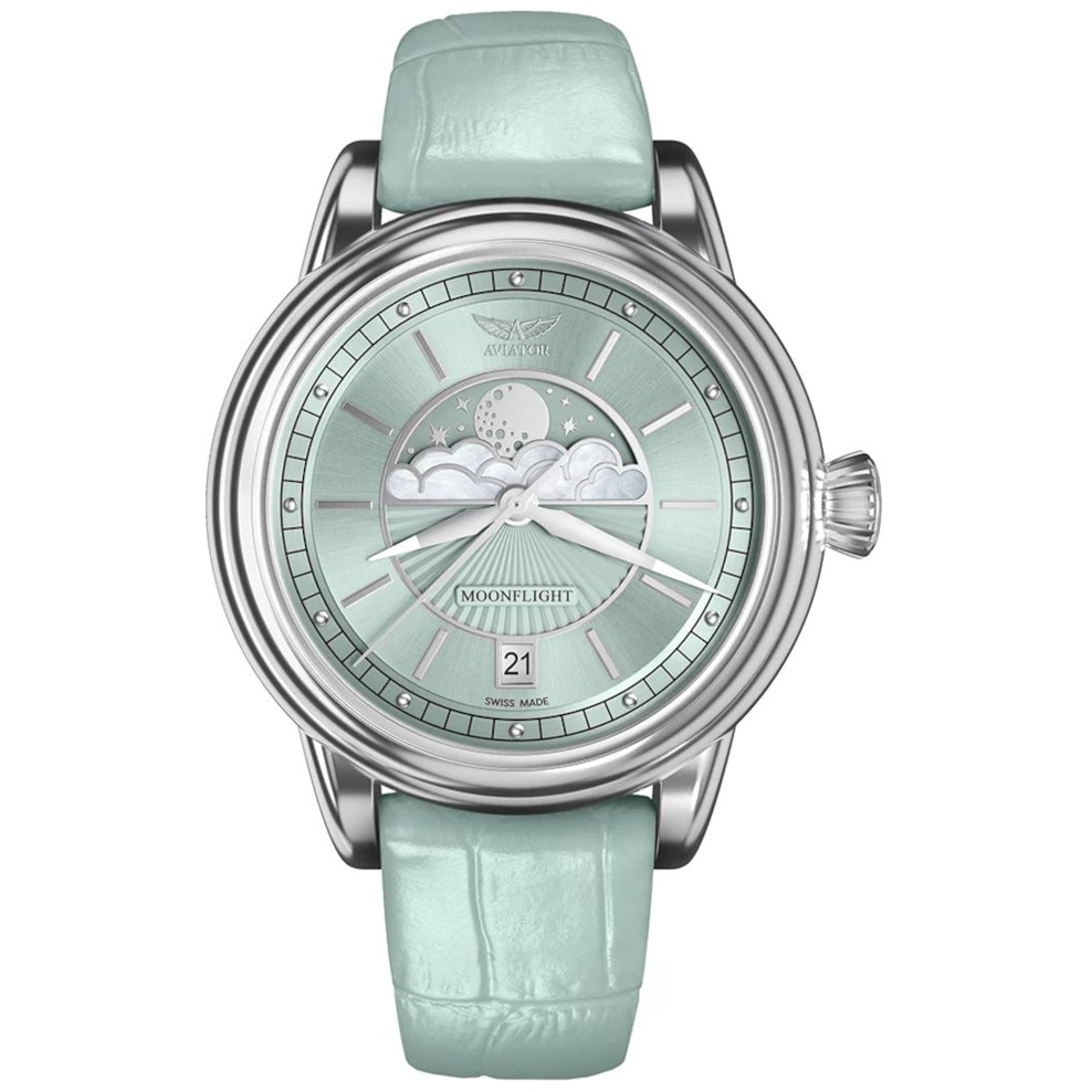 ZEGAREK AVIATOR DOUGLAS MOONFLIGHT