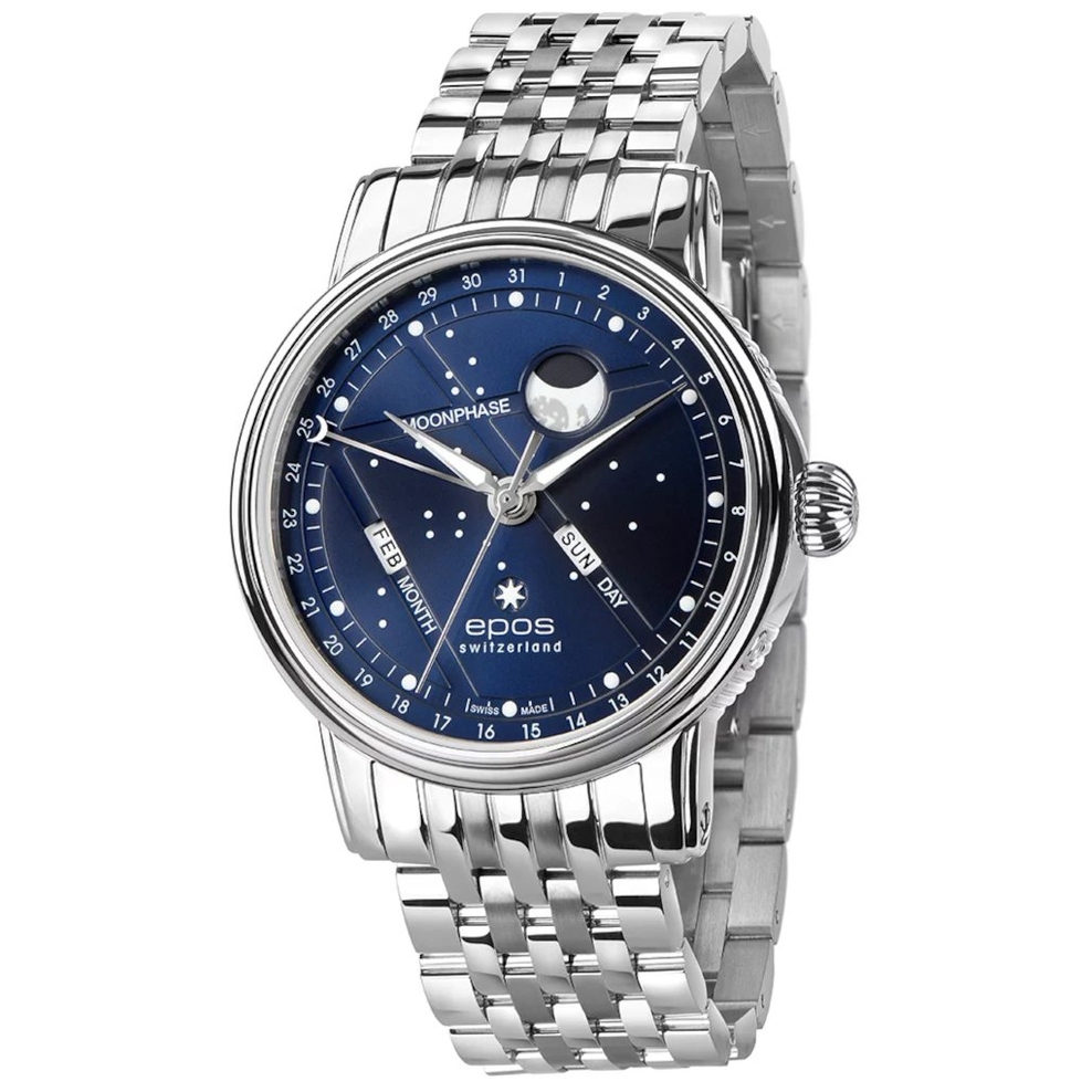 ZEGAREK EPOS ARTISTRY 3439 BM NORTH STAR AUTOMATIC MOONPHASE