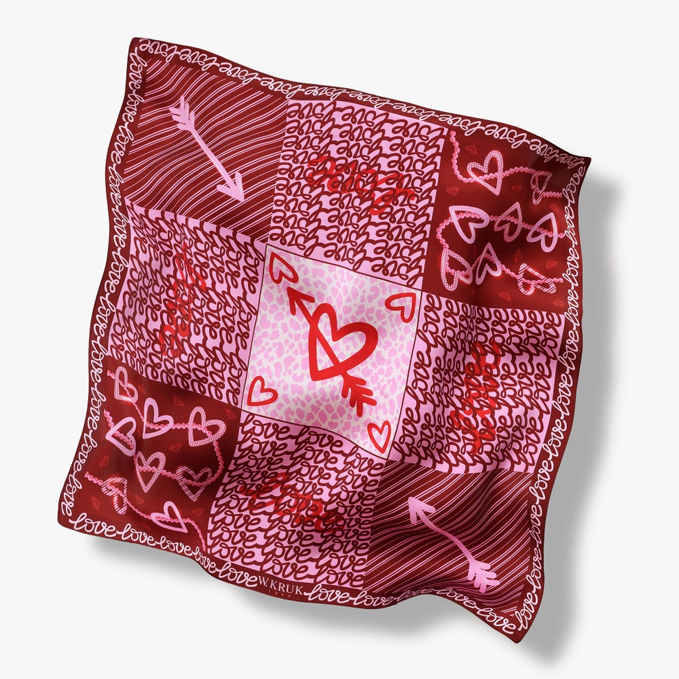 Chusta jedwabna Czułość