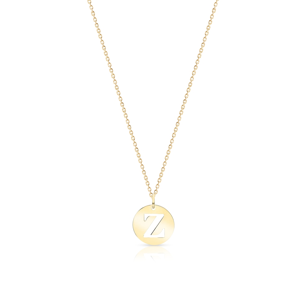 Wisiorek złoty literka Z