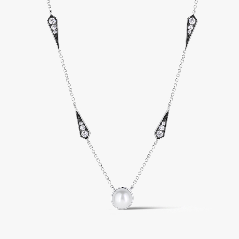 Naszyjnik srebrny Royal Star