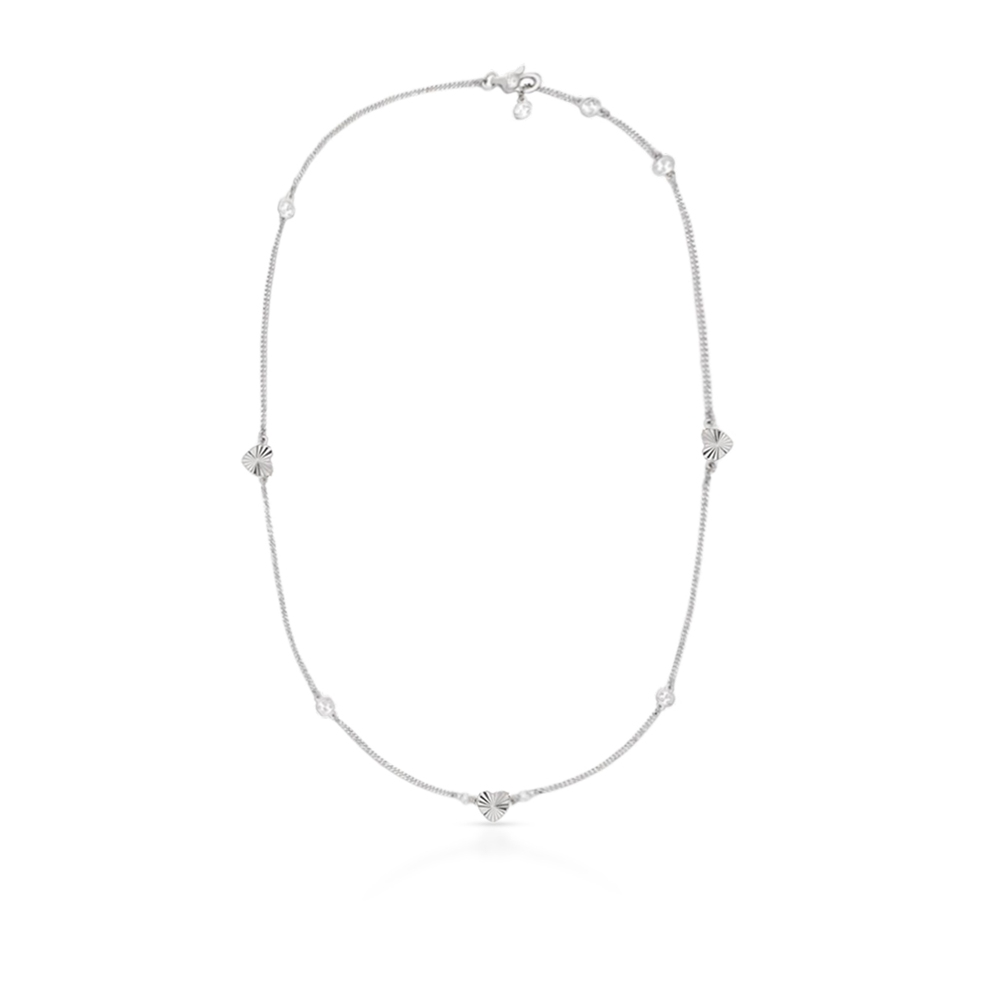 Naszyjnik białe złoto GUCCI