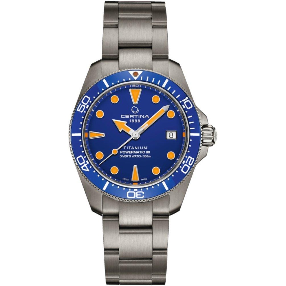 ZEGAREK CERTINA DS ACTION DIVER 38MM TITANIUM