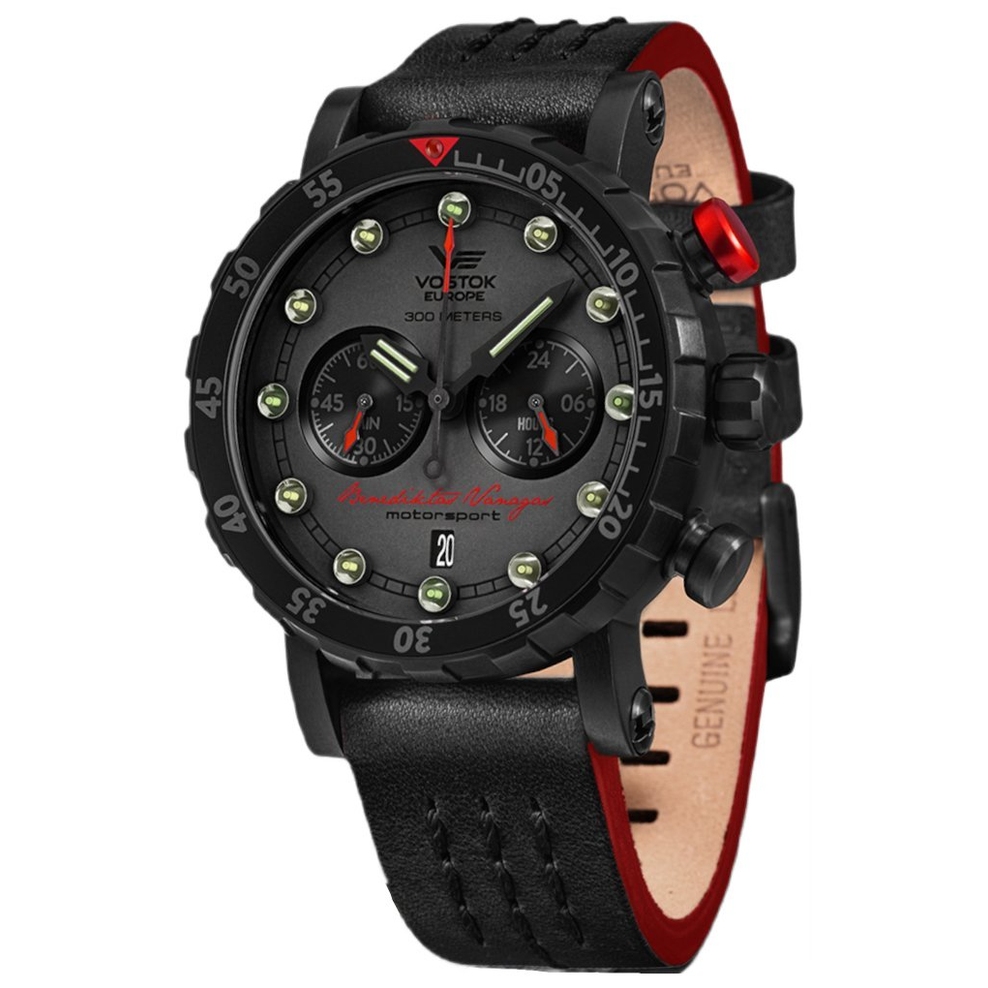 Zegarek Vostok Europe Benediktas Vanagas Black Edition