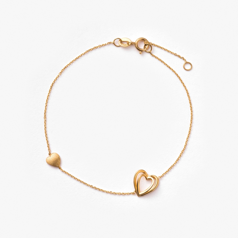 Bransoleta złota Czułość