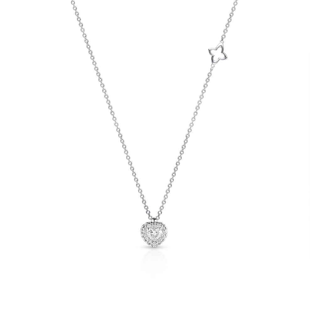 Naszyjnik białe złoto Recarlo