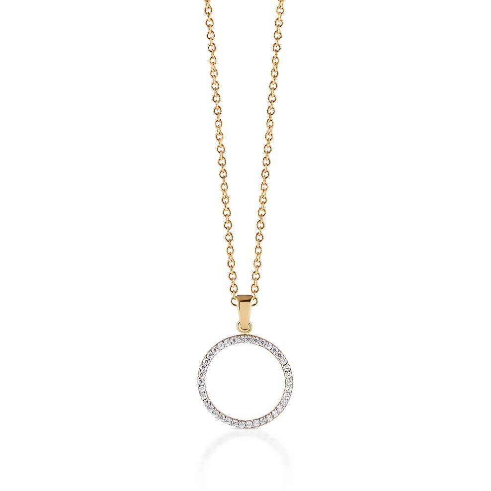 Wisiorek złoty W.KRUK