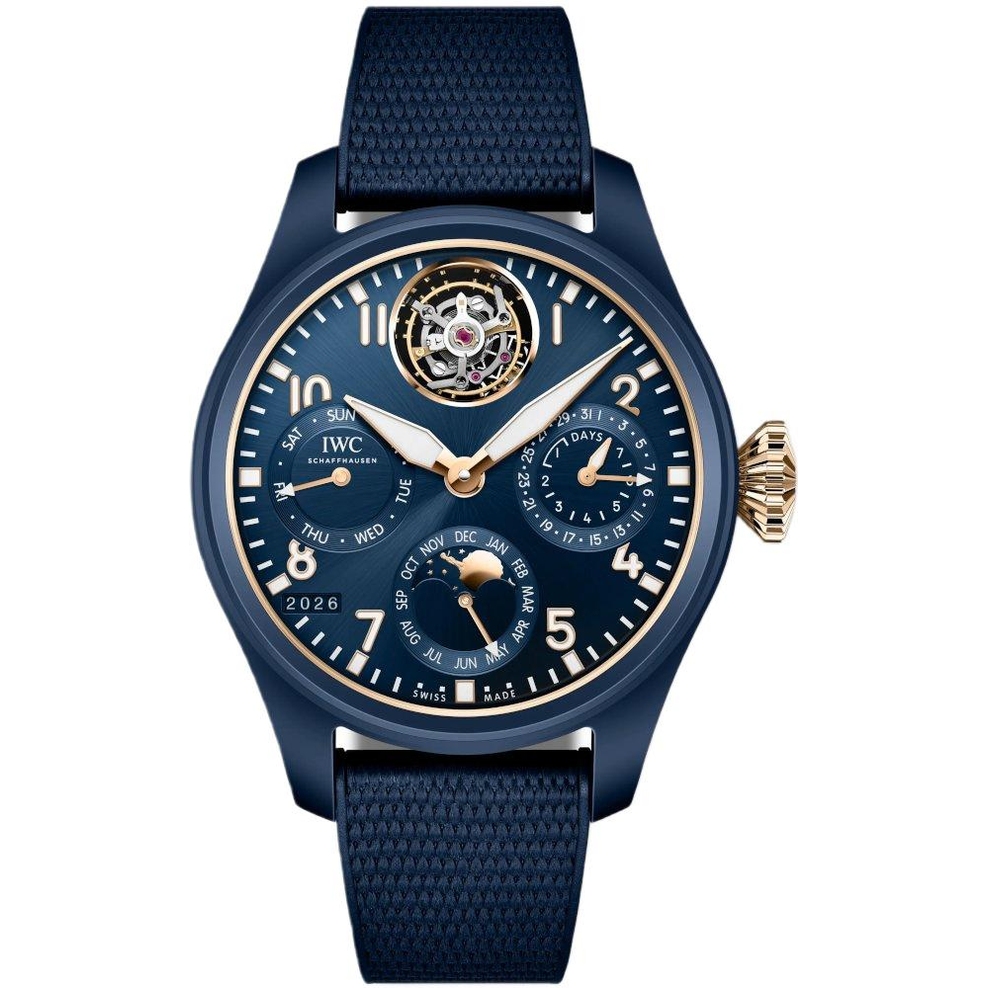 ZEGAREK IWC SCHAFFHAUSEN BIG PILOT'S PERPETUAL CALENDAR TOURBILLON LE PETIT PRINCE