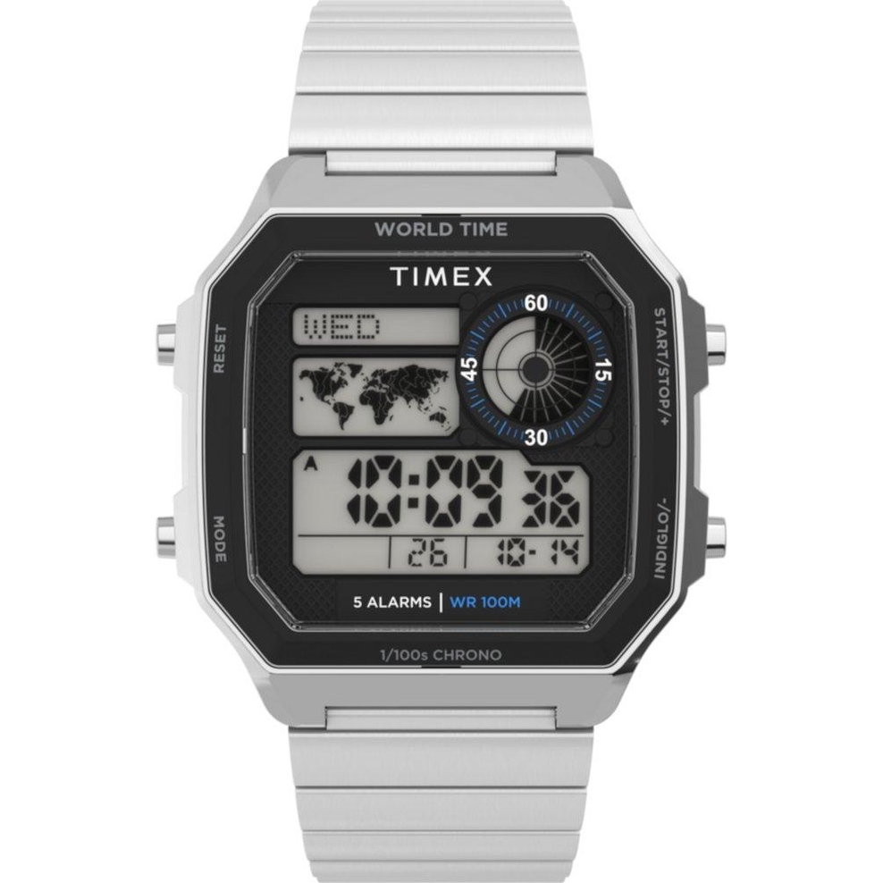 ZEGAREK TIMEX WORLD TIME DIGITAL