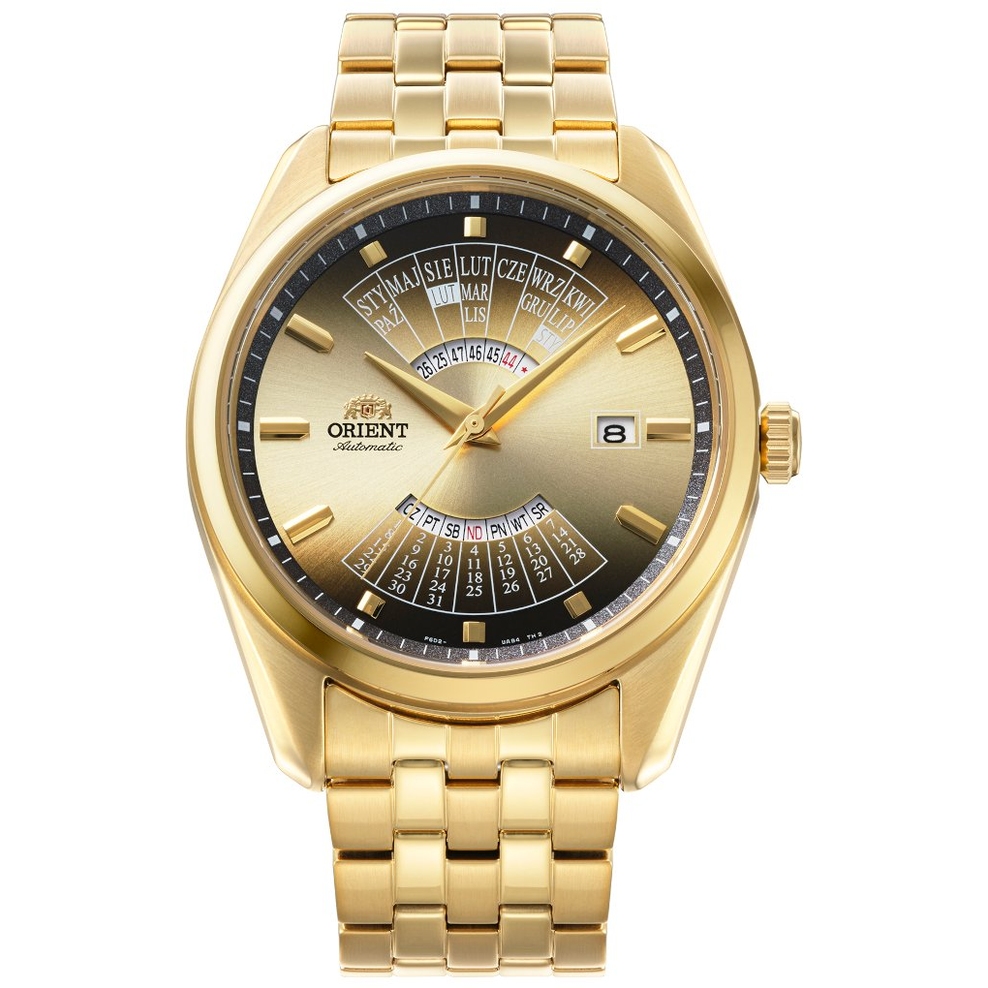 ZEGAREK ORIENT CONTEMPORARY MULTI-YEAR CALENDAR POLAND AUTOMATIC