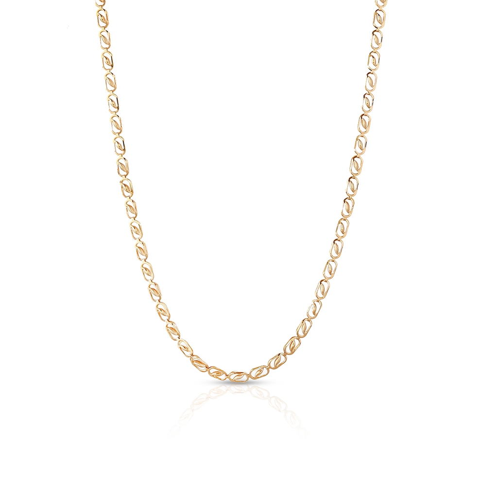 Naszyjnik złoty retro W.KRUK