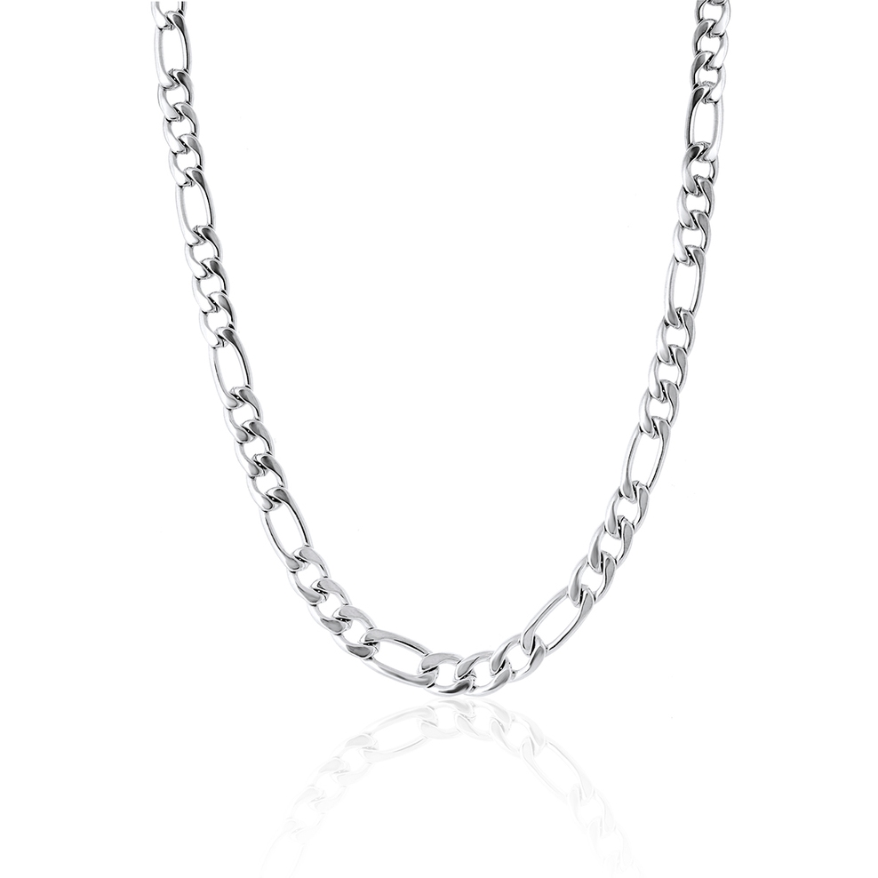 Łańcuszek stalowy figaro