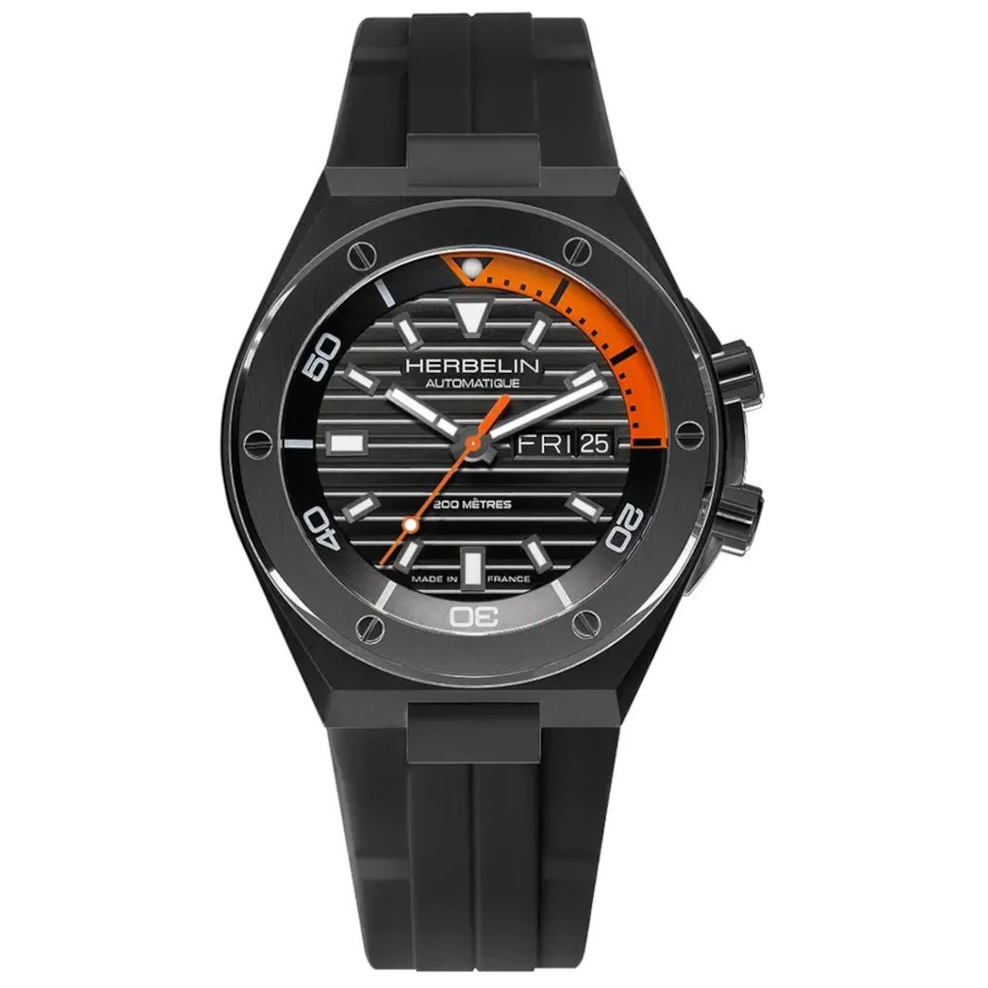 ZEGAREK HERBELIN CAP CAMARAT DIVER AUTOMATIC
