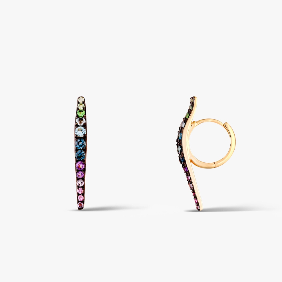 Kolczyki złote Preludium Paradise Birds