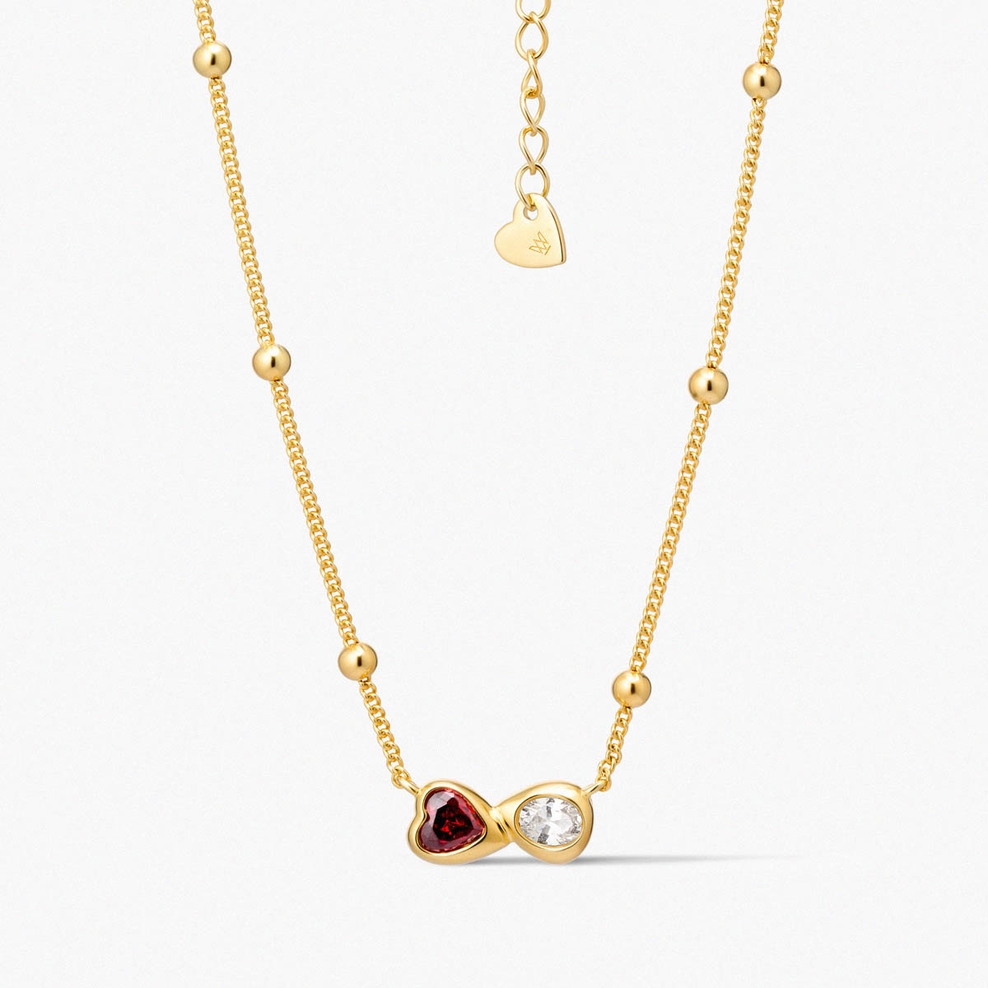 Naszyjnik srebrny Czułość