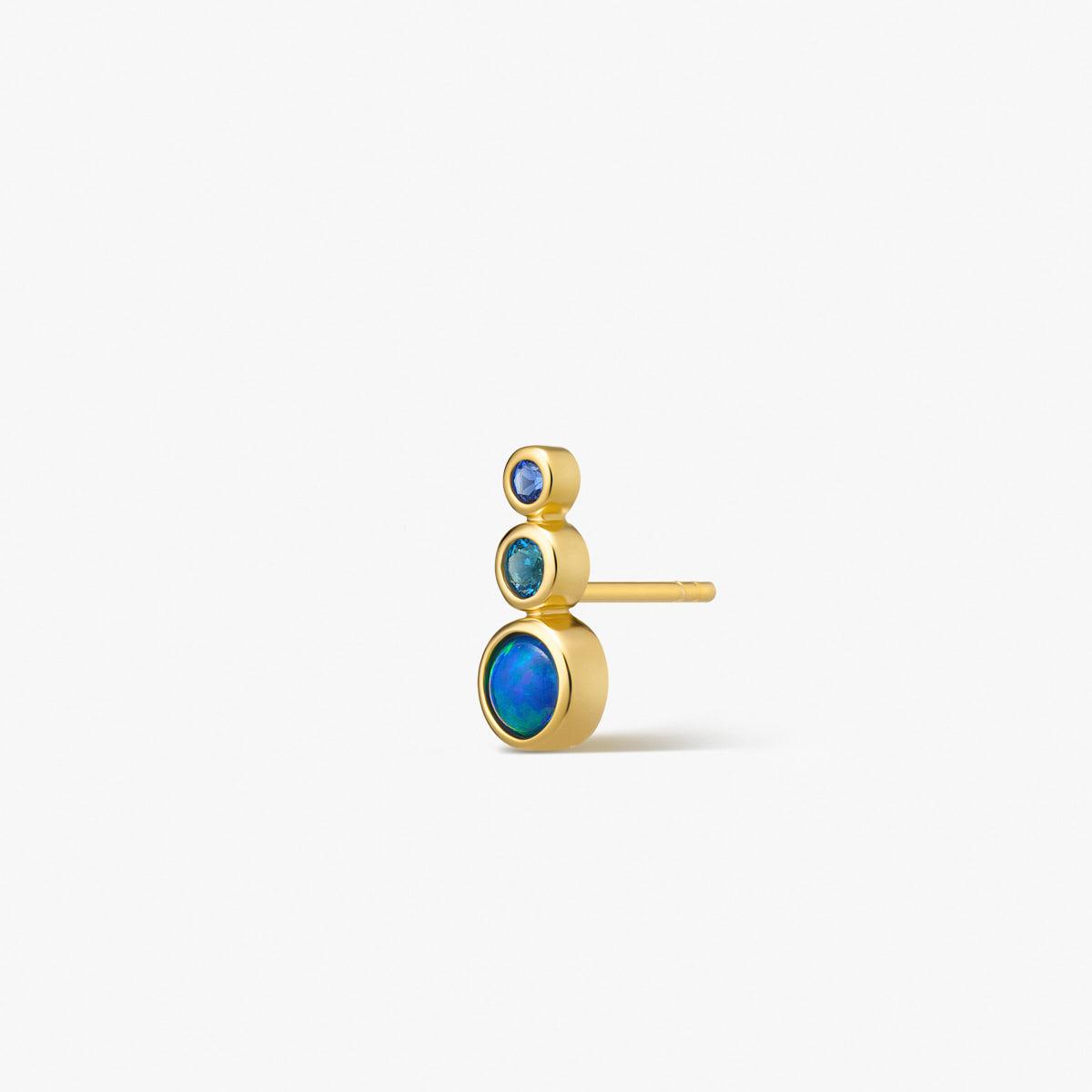 アクセサリー sa Kolczyki srebrne ze spinelem - Nr wzoru AP535-9564 / Apart