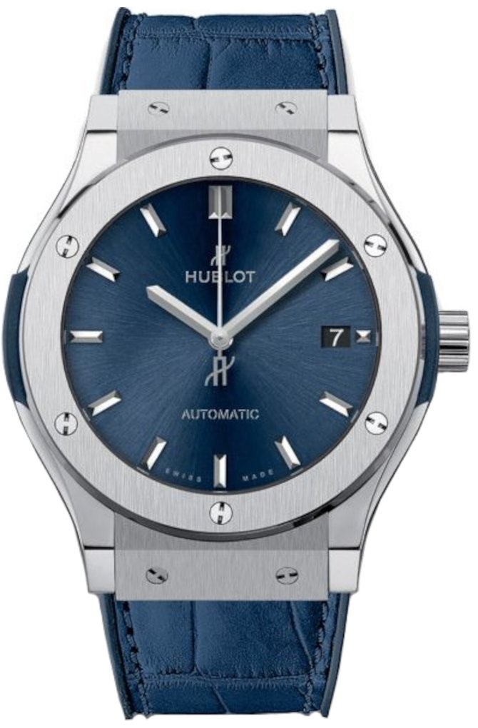 ZEGAREK HUBLOT CLASSIC FUSION TITANIUM BLUE – UHU/028 – W.KRUK