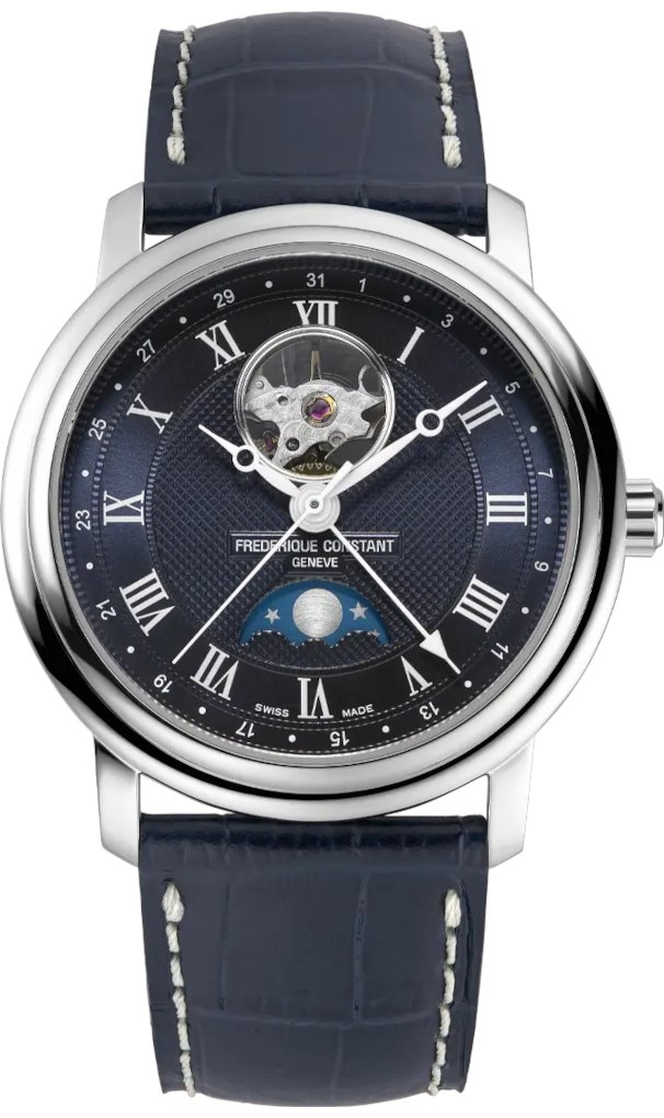 ZEGAREK FREDERIQUE CONSTANT CLASSICS HEART BEAT MOONPHASE DATE