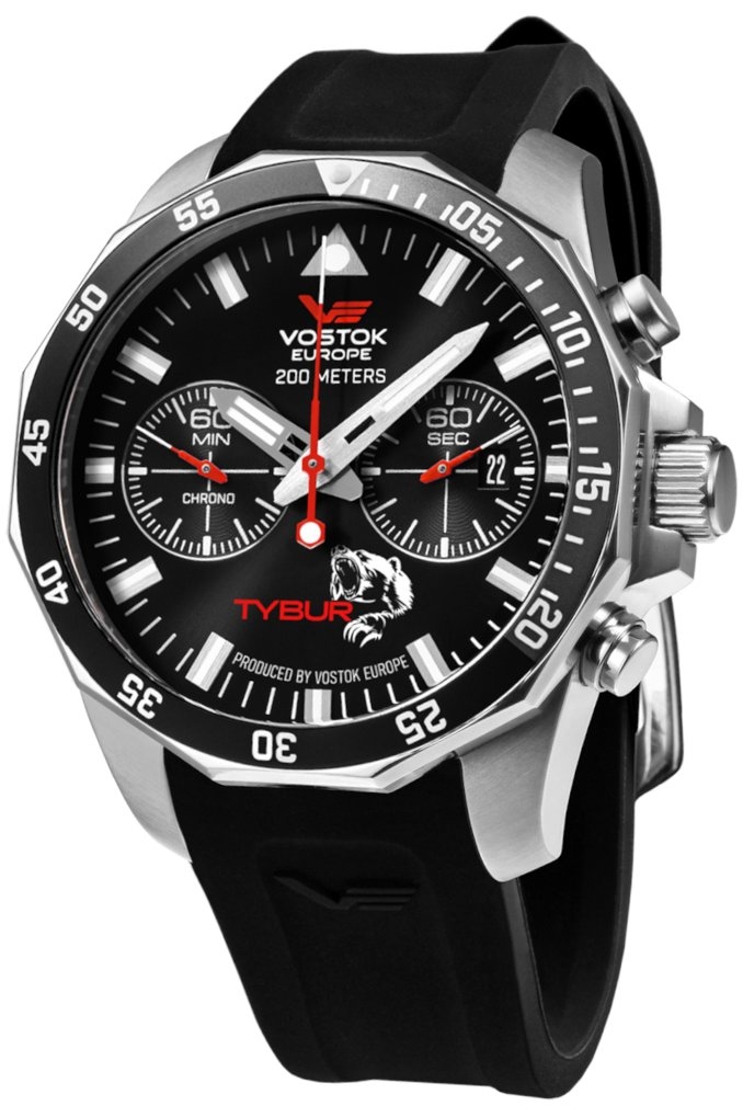 ZEGAREK VOSTOK EUROPE ROCKET N-1 CHRONO MARCIN TYBURA 