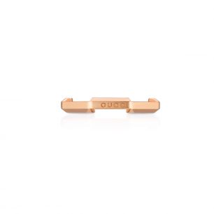 Pierścionek różowe złoto Gucci ZUC/PZ60R