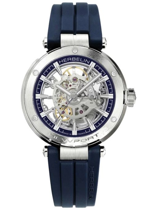 ZEGAREK HERBELIN NEWPORT AUTOMATIC SKELETON