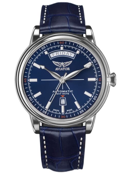 ZEGAREK AVIATOR DOUGLAS DAY-DATE AUTOMATIC