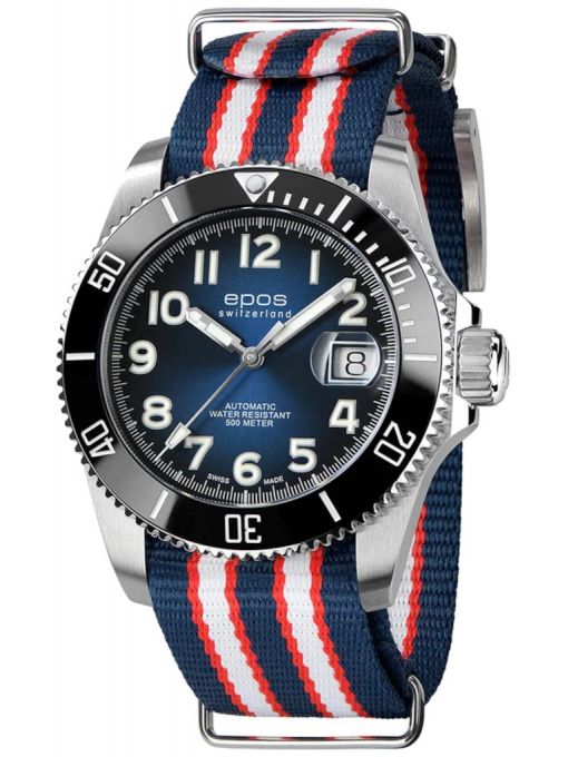 ZEGAREK EPOS SPORT 3504 DIVER TITANIUM AUTOMATIC