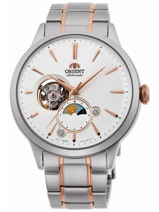 ZEGAREK ORIENT CONTEMPORARY SUN & MOON OPEN HEART
