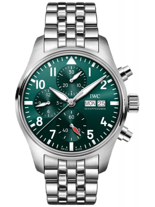 ZEGAREK IWC SCHAFFHAUSEN PILOT'S WATCH CHRONOGRAPH