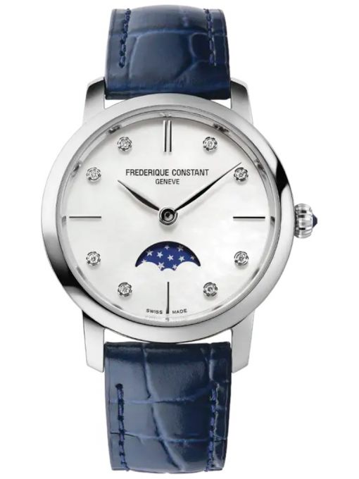 ZEGAREK FREDERIQUE CONSTANT CLASSICS SLIMLINE LADIES MOONPHASE