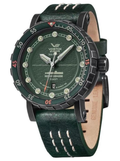 ZEGAREK VOSTOK EUROPE SSN-571 NUCLEAR SUBMARINE AUTOMATIC