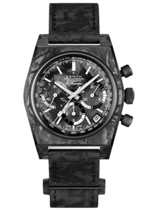 ZEGAREK ZENITH CHRONOMASTER REVIVAL COVER GIRL CARBON LIMITED EDITION