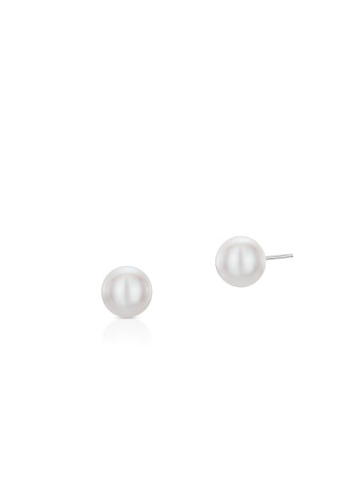 Kolczyki z białymi perłami
