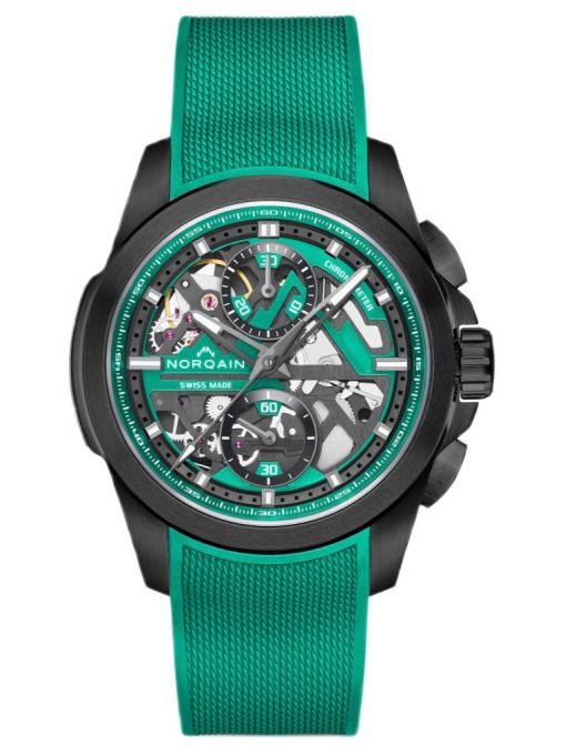 ZEGAREK NORQAIN INDEPENDENCE SKELETON CHRONOGRAPH LIMITED EDITION
