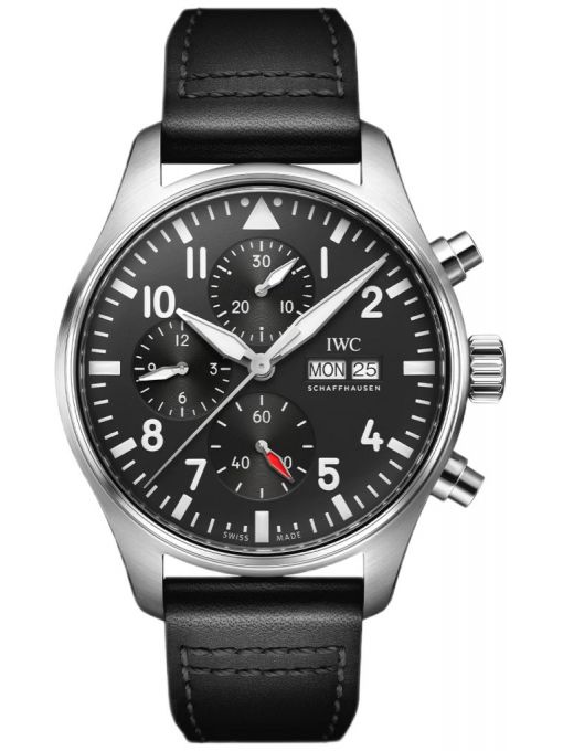 ZEGAREK IWC SCHAFFHAUSEN PILOT'S WATCH CHRONOGRAPH