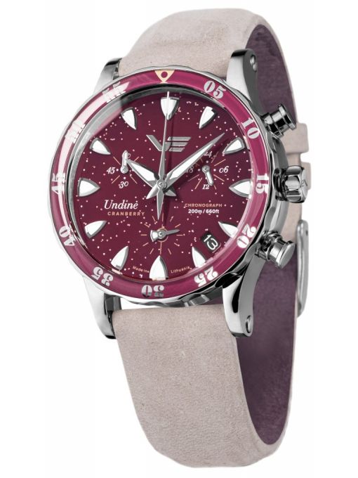 ZEGAREK VOSTOK EUROPE UNDINE CRANBERRY CHRONO