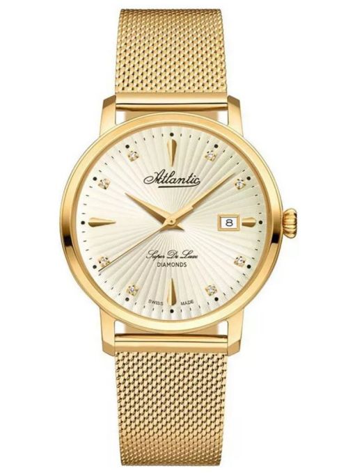 ZEGAREK ATLANTIC SUPER DE LUXE DIAMONDS EDITION