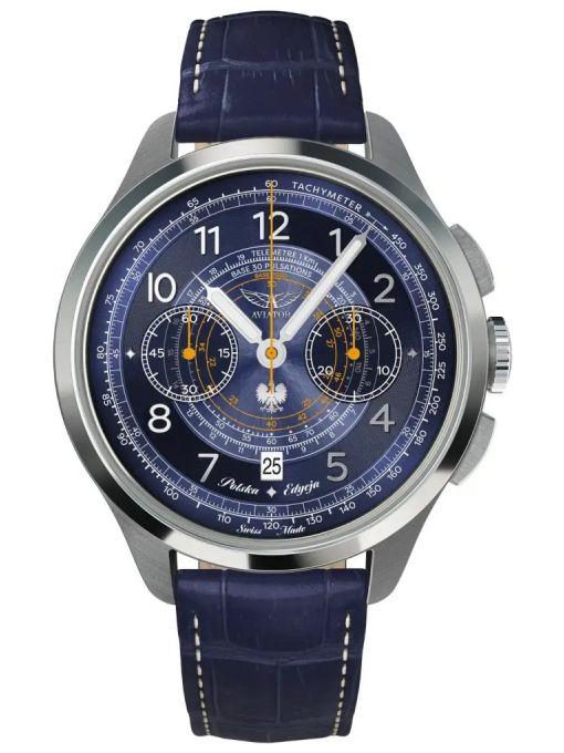 ZEGAREK AVIATOR Heritage Chronograph Trimeter Limited Edition