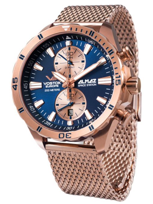 ZEGAREK VOSTOK EUROPE ALMAZ SPACE STATION CHRONO