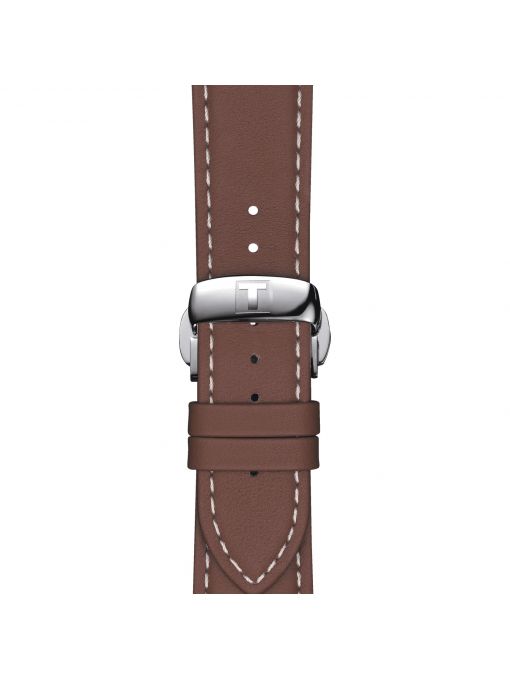 Tissot brązowy pasek skórzany 21 mm