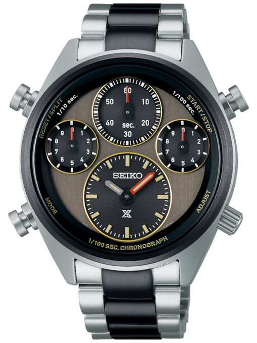 ZEGAREK SEIKO PROSPEX SPEEDTIMER SOLAR ONE HUNDRETH OF A SECOND LIMITED EDITION