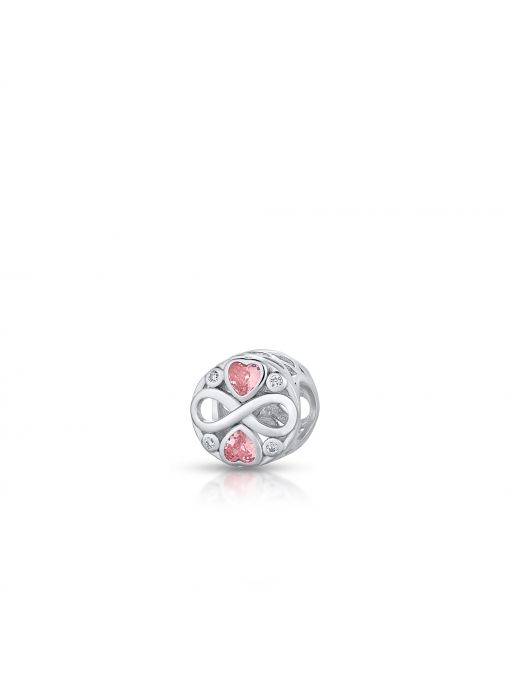 Zawieszka srebrna ażurowa z cyrkoniami Lovely Beads