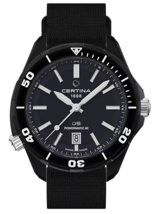 ZEGAREK CERTINA DS+ Kit Black Edition