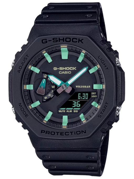 ZEGAREK G-SHOCK Teal and Brown