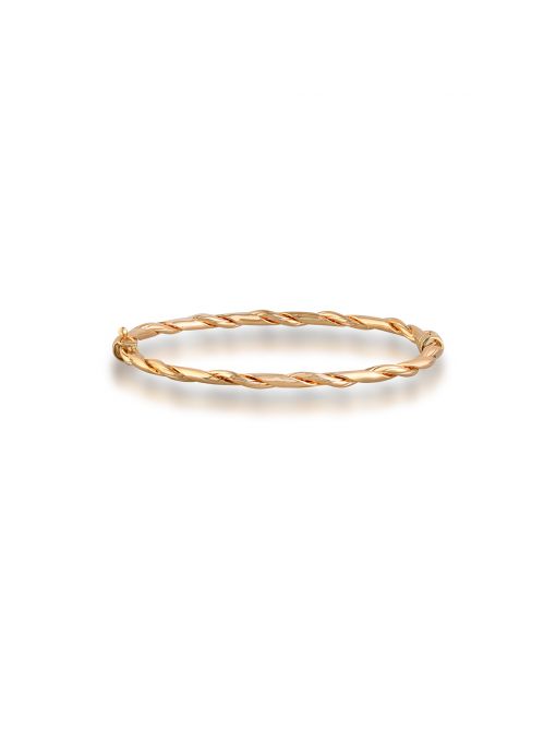 Bransoleta złota bangle