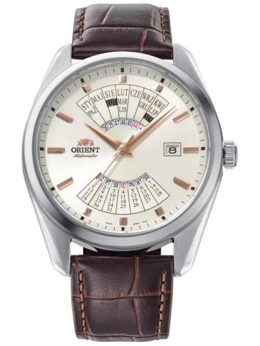 ZEGAREK ORIENT CONTEMPORARY MULTI-YEAR CALENDAR POLAND AUTOMATIC