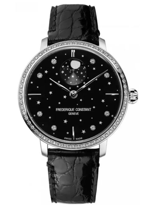 ZEGAREK FREDERIQUE CONSTANT MANUFACTURE SLIMLINE MOONPHASE STARS