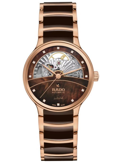 ZEGAREK RADO Centrix Automatic Diamonds Open Heart